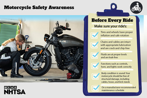 Motorcycle Checklist Before You Ride